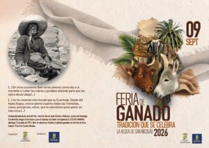 La Aldea de San Nicolás celebrará el próximo miércoles su Feria de Ganado 2026