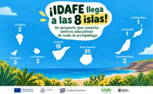 Proyecto IDAFE amplía su red educativa a las ocho islas canarias