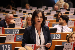 Carolina Darias defiende en Bruselas el papel de las ciudades en la política cultural europea