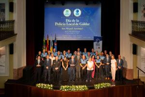 Policía Local de Gáldar celebra festividad de San Miguel con reconocimientos a sus agentes