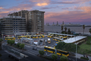 Guaguas Municipales reorganiza paradas en terminal del Teatro por obras de emergencia