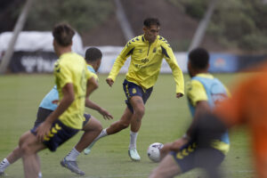 UD Las Palmas prepara el partido ante la Real Sociedad B