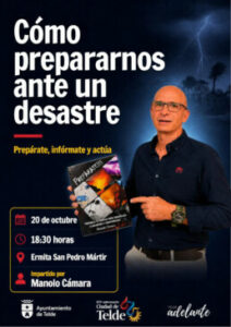 Telde organiza charla gratuita sobre preparación ante desastres